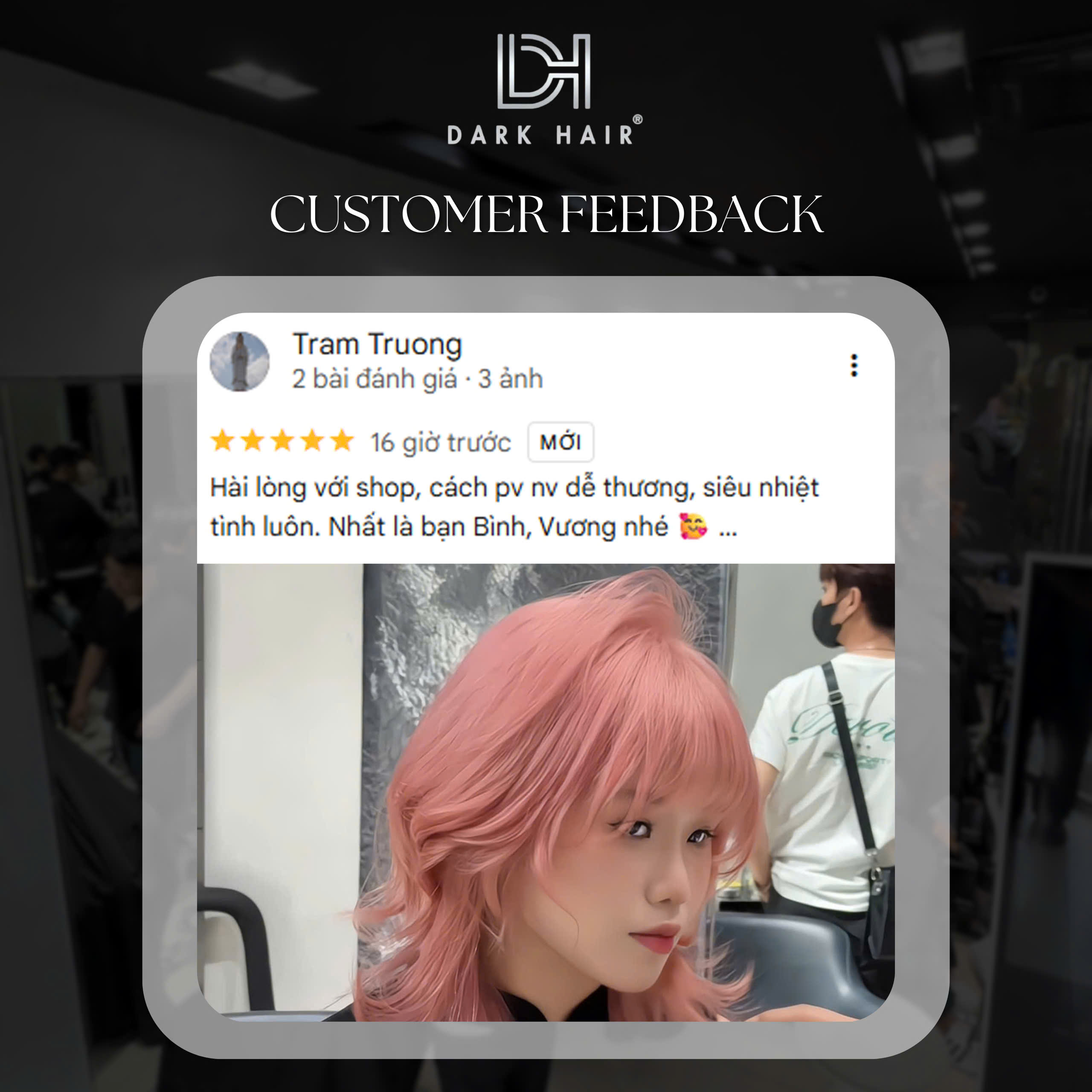 chăm sóc tóc mùa nắng nóng - Dark Hair Studio