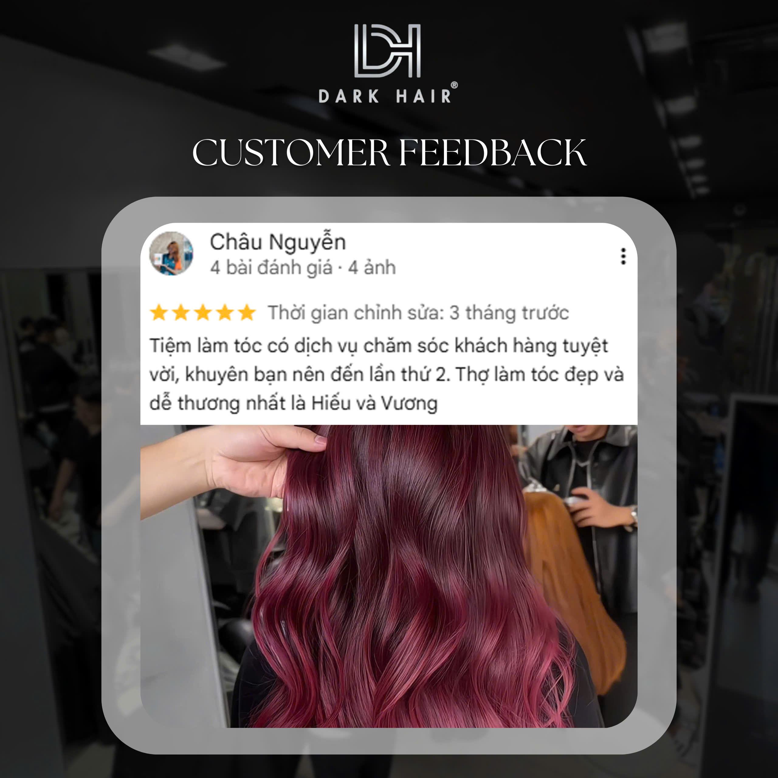 chăm sóc tóc mùa nắng nóng - Dark Hair Studio