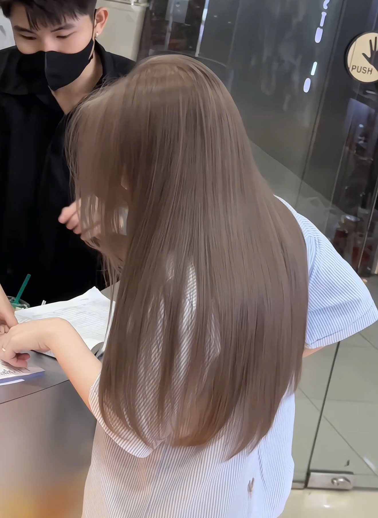 Duỗi cụp phồng chân đẹp tự nhiên - Dark Hair Studio