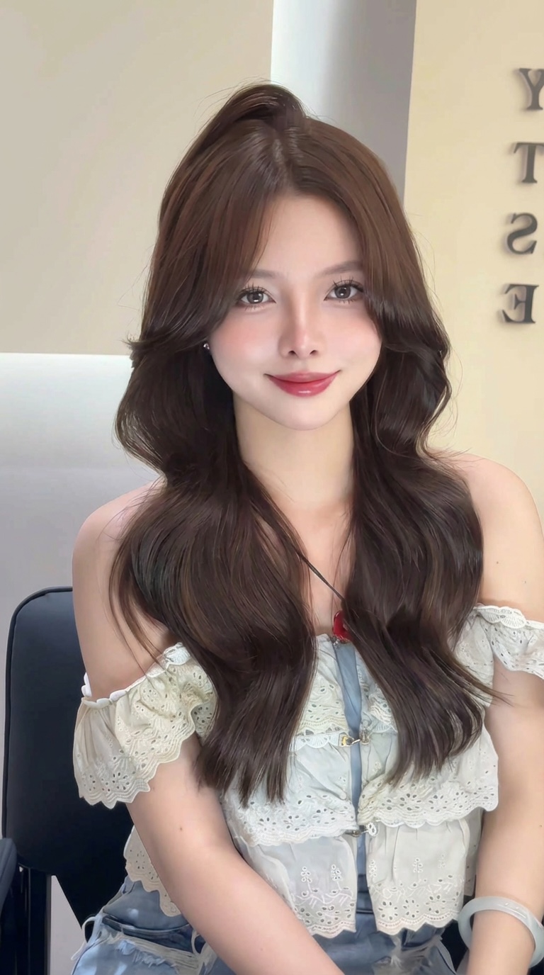 cắt tóc layer - Dark Hair Studio