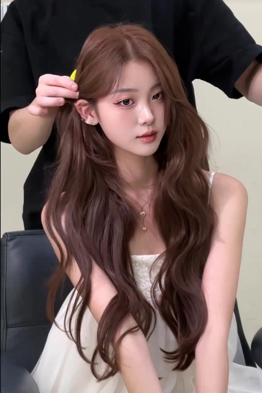 uốn sóng to kiểu Hàn - Dark Hair Studio