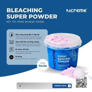 Bột tẩy hồng Mcreme Expert Bleaching Powder 1000g